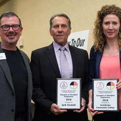 Assiniboine instructor, former Winnipeg chief of police receives award for work on First Nations Safety Officer program