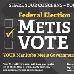 Liberal Party first to respond to Metis Vote election questions