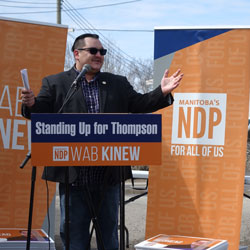 Eric Redhead Launches Campaign for Thompson MLA as Candidate for Wab Kinew’s NDP